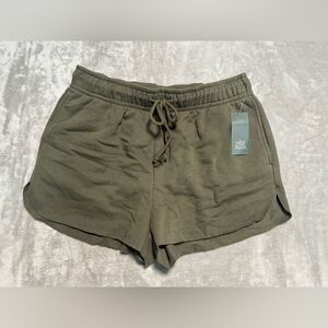 Wild Fable Sweat Shorts Women’s XL Olive Green Loungewear